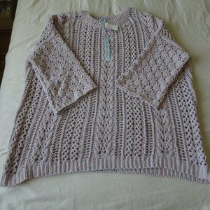 NWT She and Sky Loop Knit Sweater